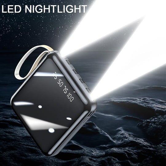 Draagbare Mini-Powerbank 20000 mAh met Geïntegreerde Kabels 3