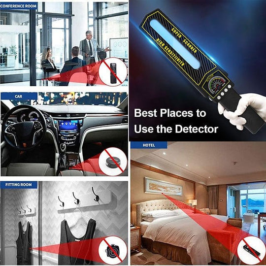 Draagbare RF Bug Detector Scanner voor Privacybescherming 2