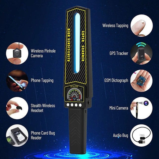 Draagbare RF Bug Detector Scanner voor Privacybescherming 3