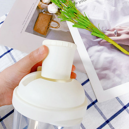 Draagbare Saladecontainer Met Dressinghouders 1000 ml 4