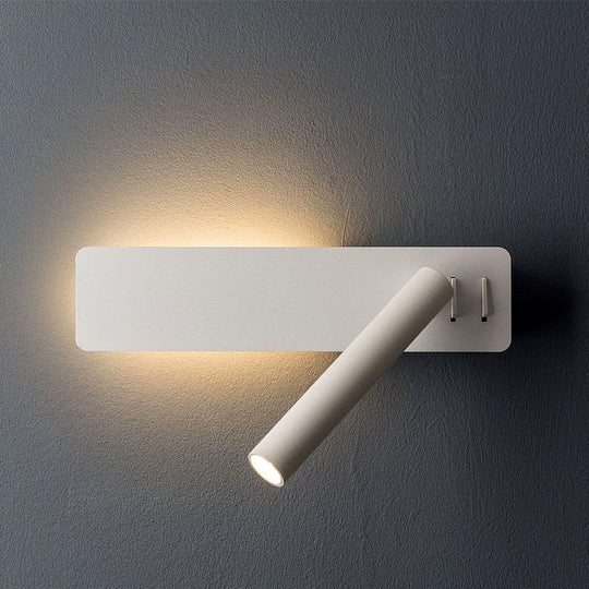 Draaibare LED-leeswandlamp voor het bed 0