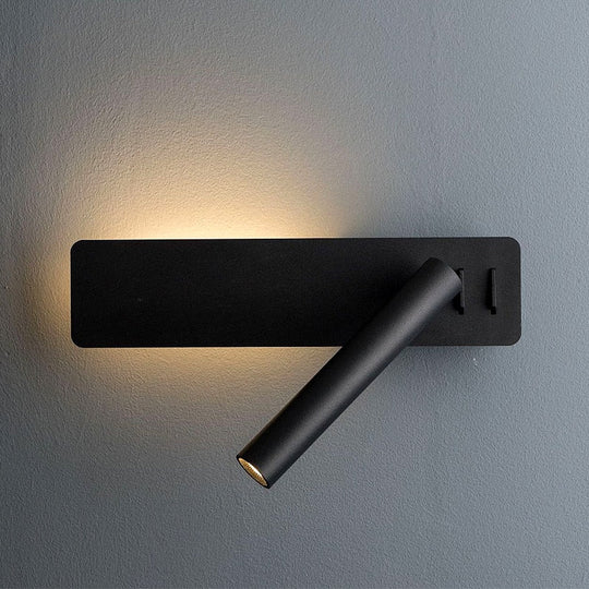 Draaibare LED-leeswandlamp voor het bed 1
