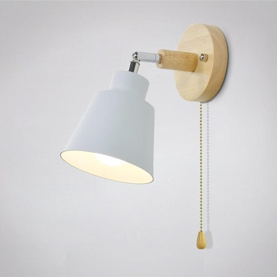 Draaibare Wandlamp Met Trekkettingschakelaar Voor Binnen Verlichting 0