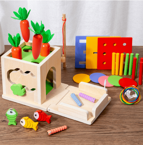 Educatief Speelgoeddoos Voor Baby's Met 8 Activiteiten - Speelgoed 1 Jaar Educatief 1