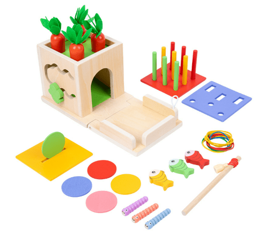 Educatief Speelgoeddoos Voor Baby's Met 8 Activiteiten - Speelgoed 1 Jaar Educatief 2