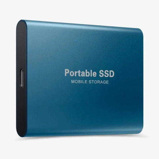 Externe SSD 1TB Aluminium Draagbare Schijf met Hoge Snelheid tot 1050 MB/s 0