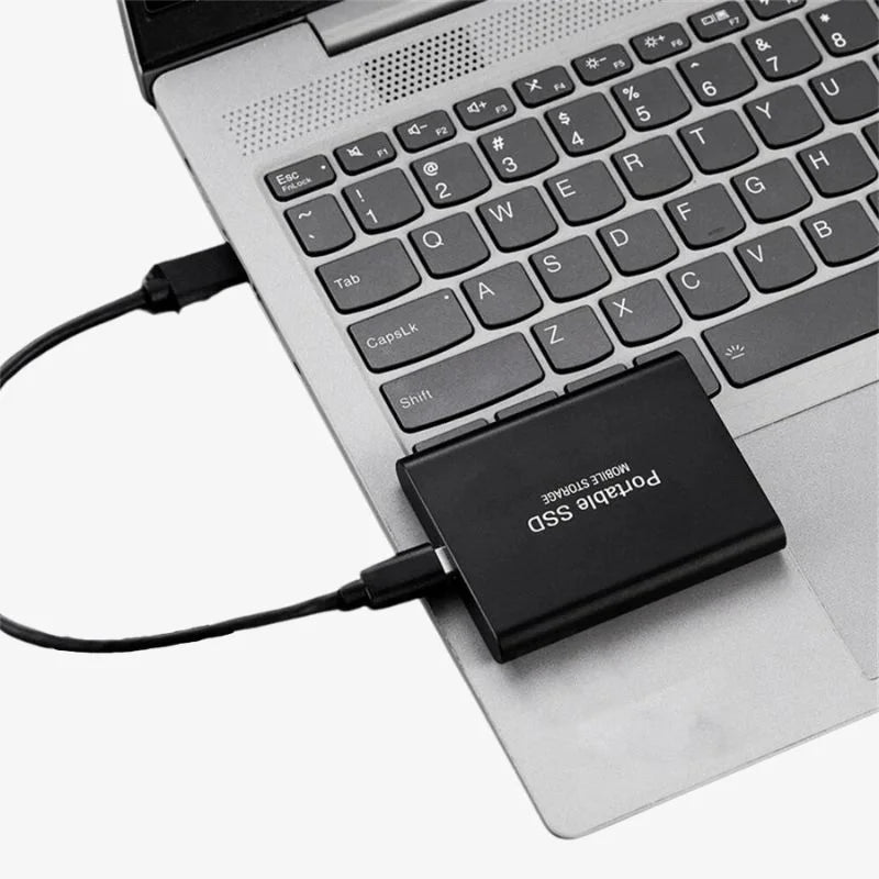 Externe SSD 1TB Aluminium Draagbare Schijf met Hoge Snelheid tot 1050 MB/s 4