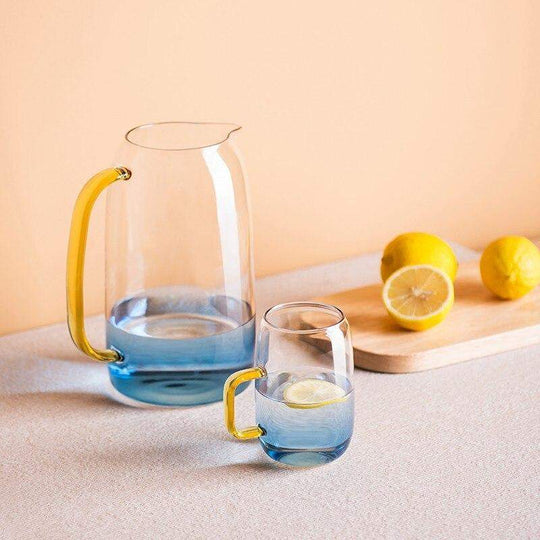 Glazen Karaf Set met Bijpassende Glazen 3
