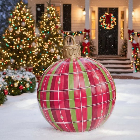 Grote Opblaasbare Kerstballen voor Binnen en Buiten 3