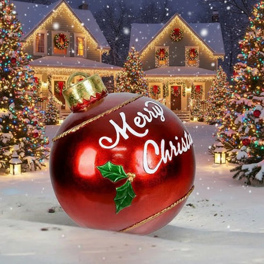 Grote Opblaasbare Kerstballen voor Binnen en Buiten 4