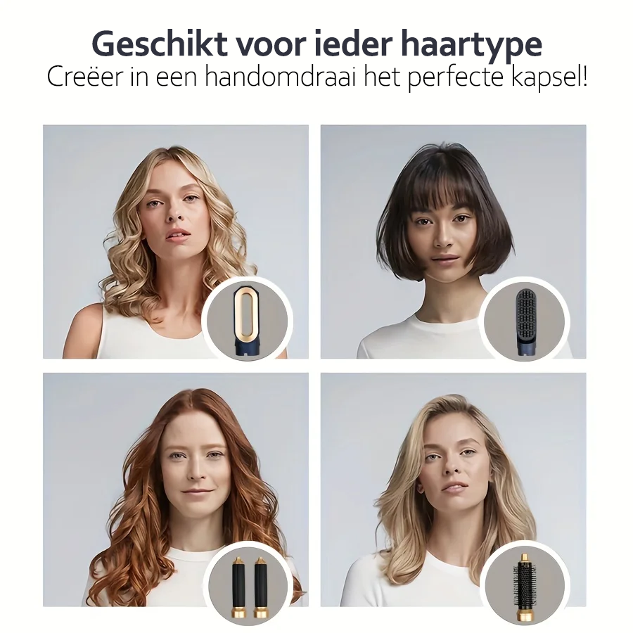 Haarstyler 5-in-1 met Ionische Technologie 2