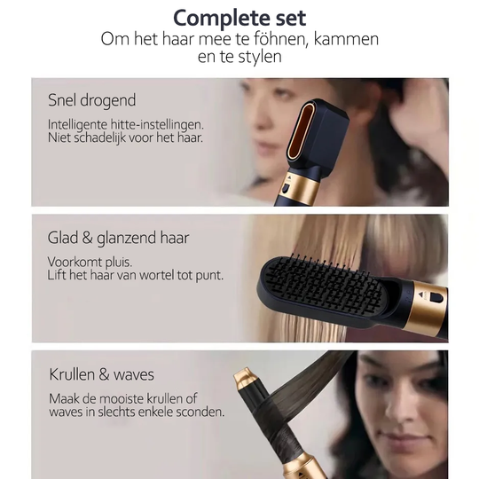 Haarstyler 5-in-1 met Ionische Technologie 4