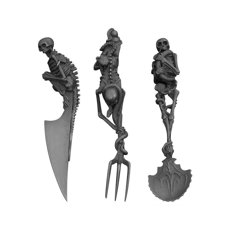 Halloween Bestekset Skelet voor Feestdagen 10