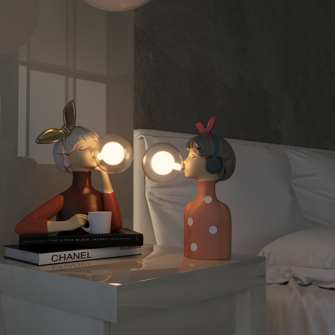 Handgemaakte Tafellamp Uniek Design voor Sfeervolle Verlichting 8
