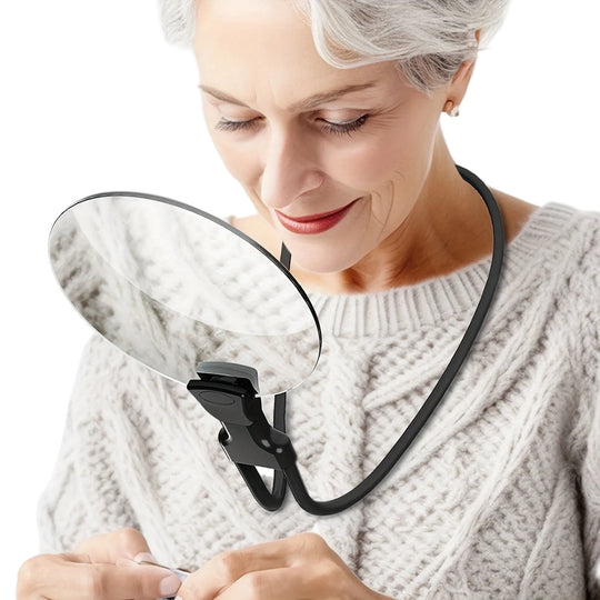 Handsfree Vergrootglas voor Ouderen en Hobbyisten 0