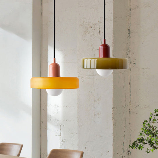 Hanglamp Gekleurd Glas Modern Design 1