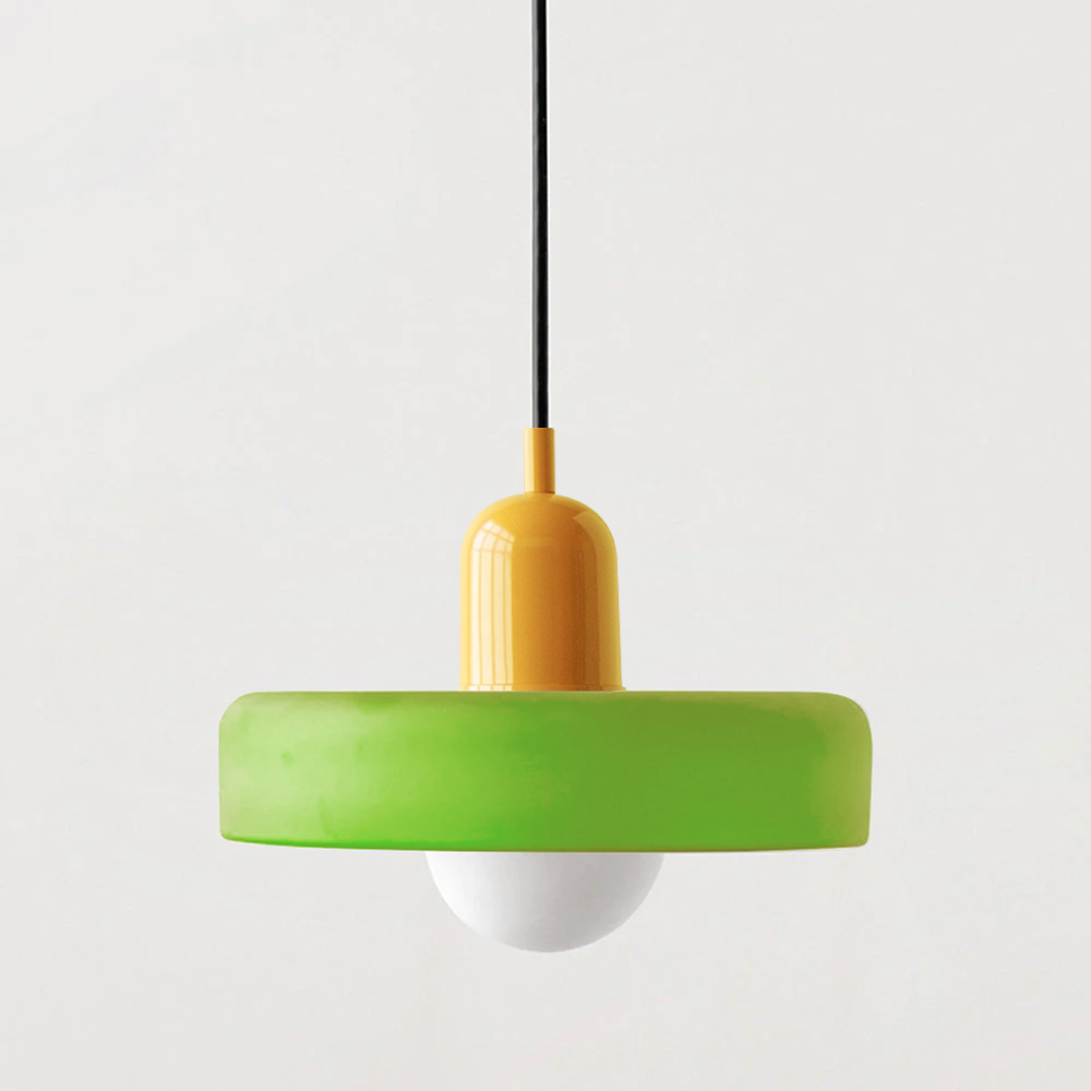 Hanglamp Gekleurd Glas Modern Design 14
