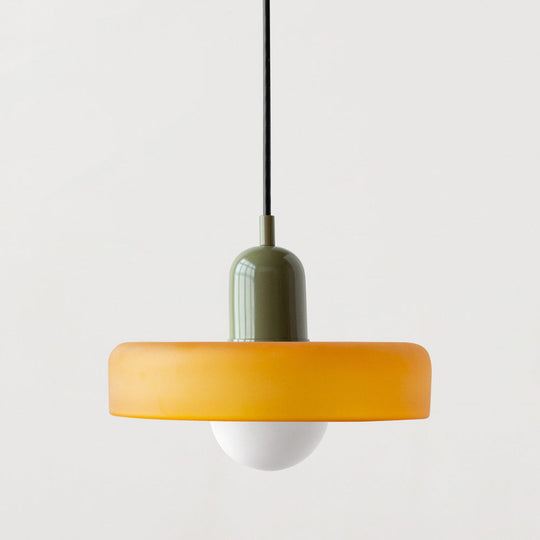 Hanglamp Gekleurd Glas Modern Design 21