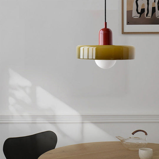 Hanglamp Gekleurd Glas Modern Design 6