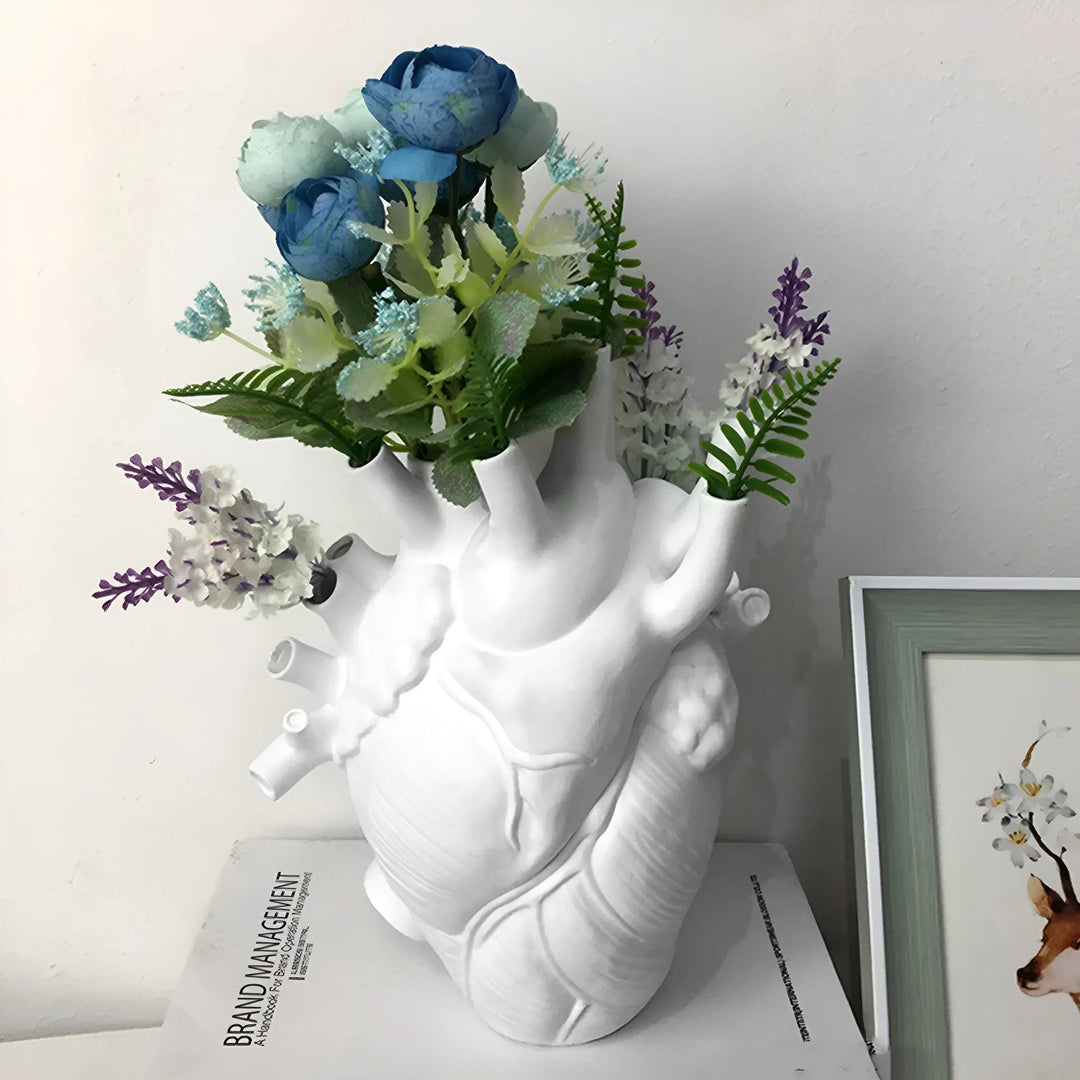 Hartvormige Vaas Elena Grieks Geïnspireerd Design Decoratief Accessoire 5