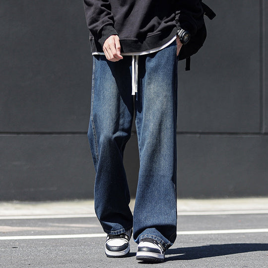 Heren Baggy Jeans met Wijde Pijpen Casual Stijl 3