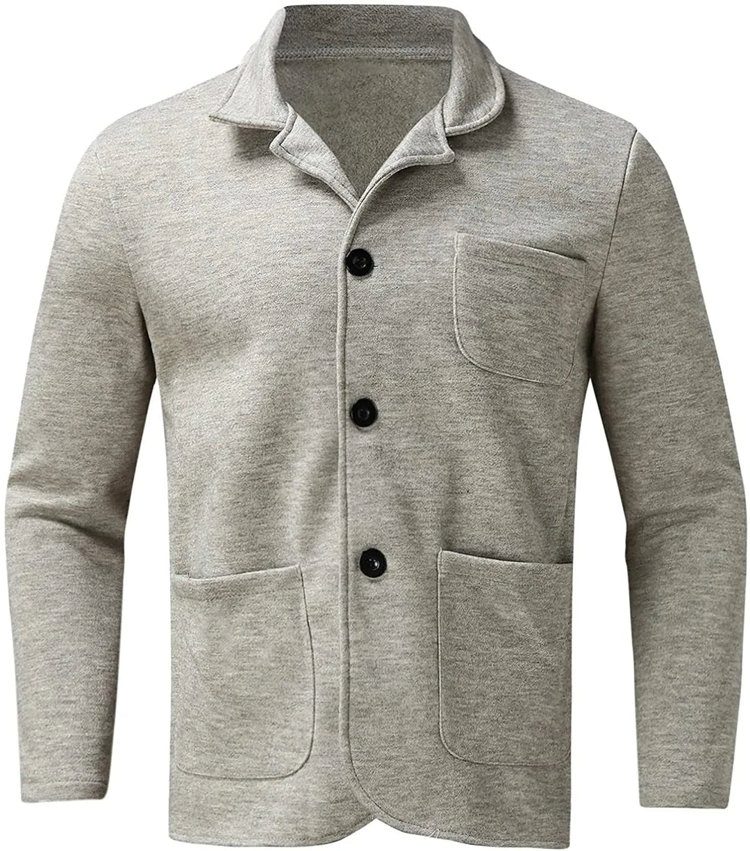 Heren Blazer Casual Stijlvol voor Semi-Formele Gelegenheden 1