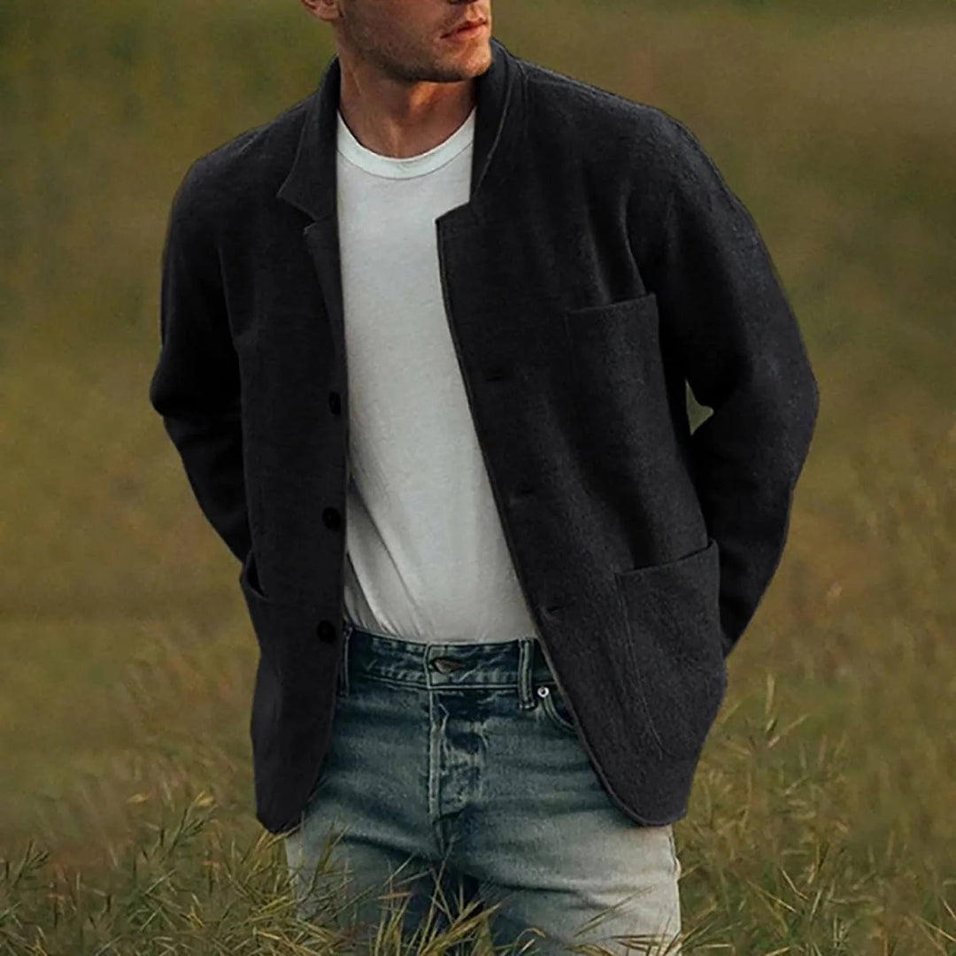 Heren Blazer Casual Stijlvol voor Semi-Formele Gelegenheden 4