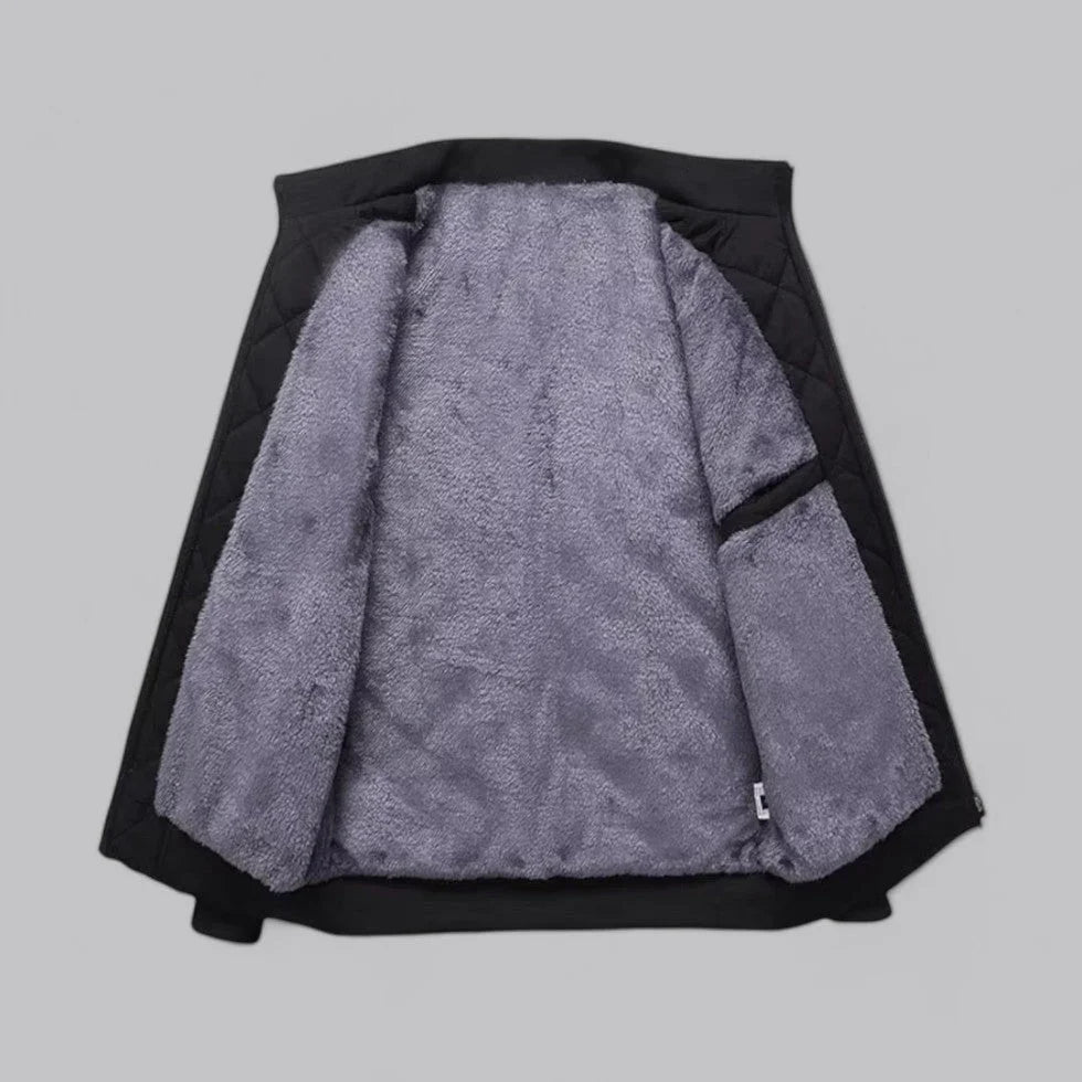 Heren Bomberjack Met Fleecevoering Stijlvolle Casual Look 1