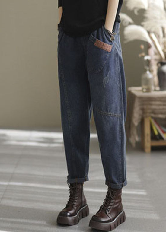 Heren Broek Denim met Elastische Taille voor Casual en Formele Gelegenheden 2
