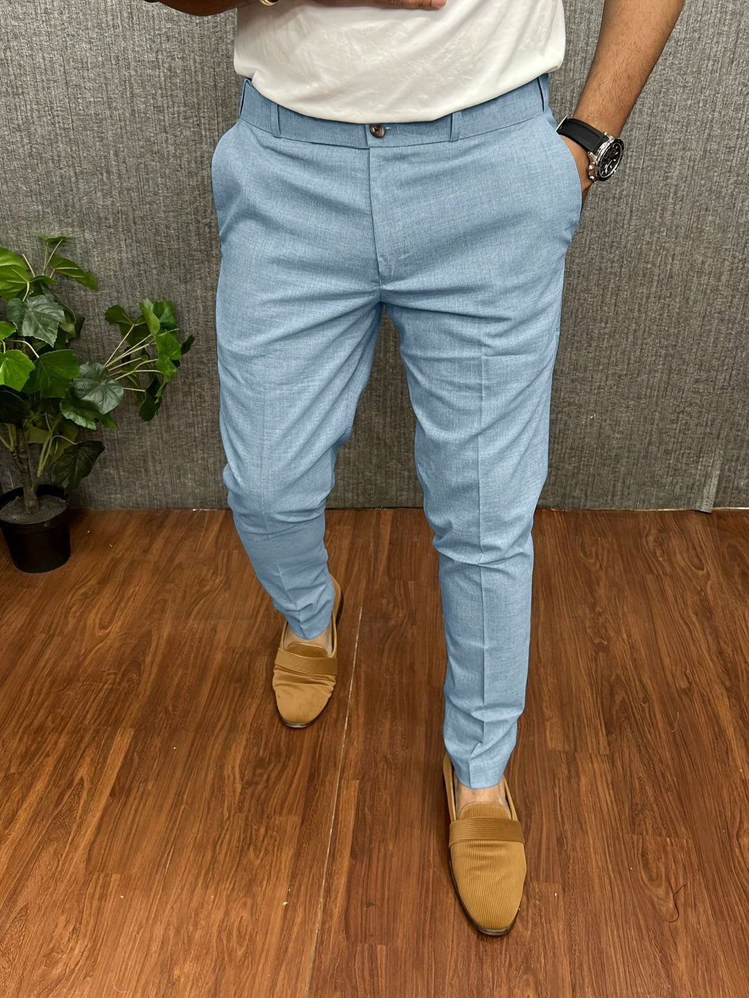 Heren Broeken Stretch Casual Stijl met Praktische Zakken 10