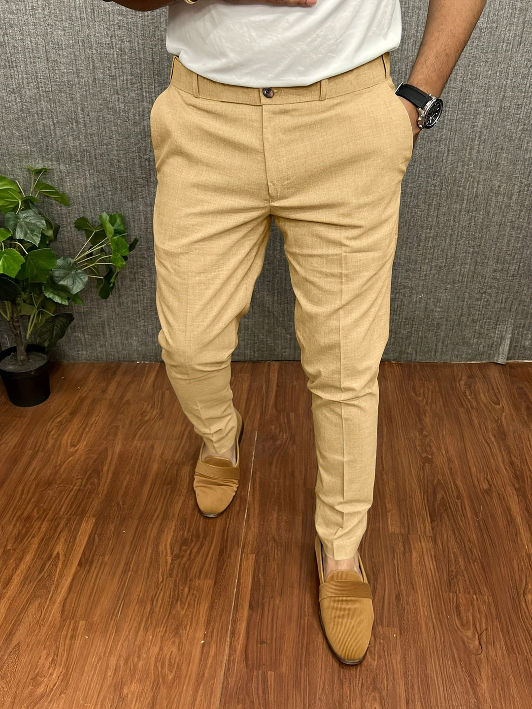 Heren Broeken Stretch Casual Stijl met Praktische Zakken 3