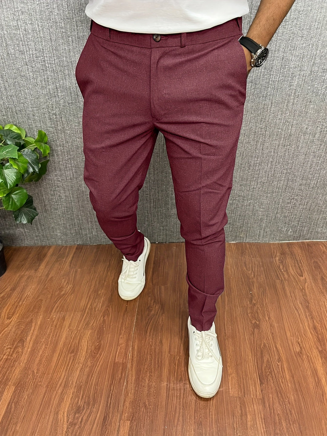 Heren Broeken Stretch Casual Stijl met Praktische Zakken 5