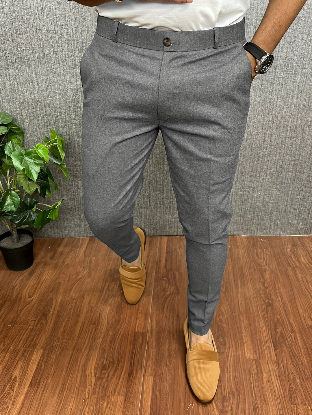 Heren Broeken Stretch Casual Stijl met Praktische Zakken 9