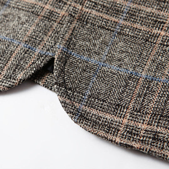 Heren Casual Blazer met Broderie 5