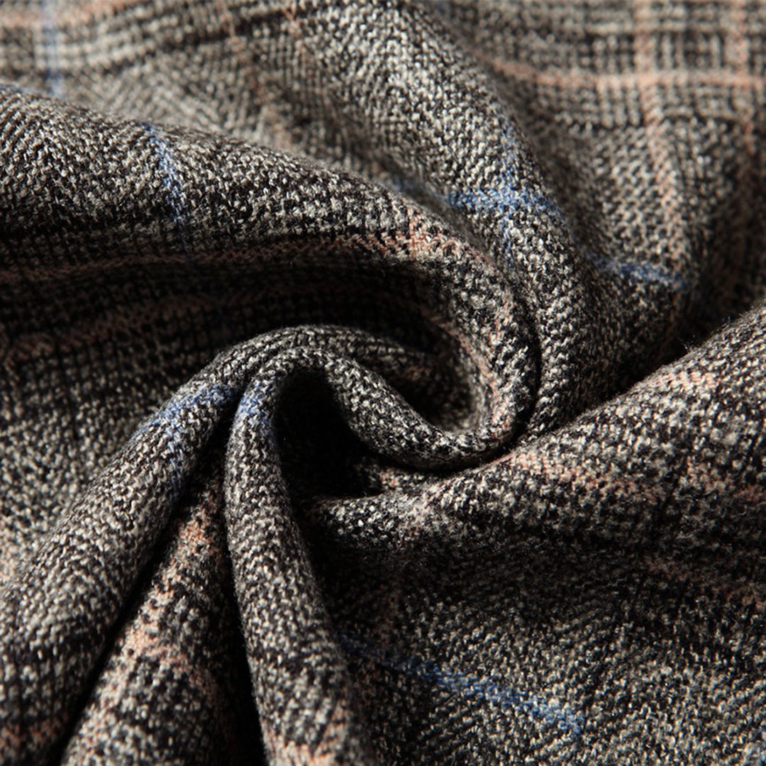 Heren Casual Blazer met Broderie 6