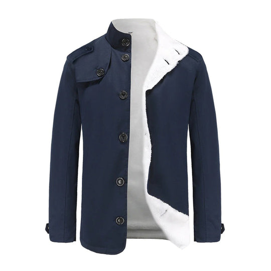 Heren Casual Fleece Gevoerde Jas 1