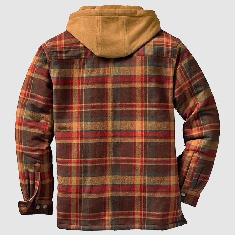 Heren Casual Geruite Jas 4