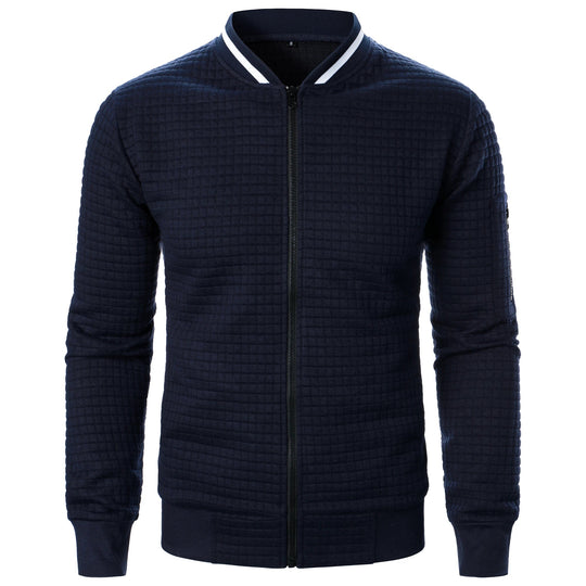 Heren Casual Jack met Staande Kraag en Rits 7