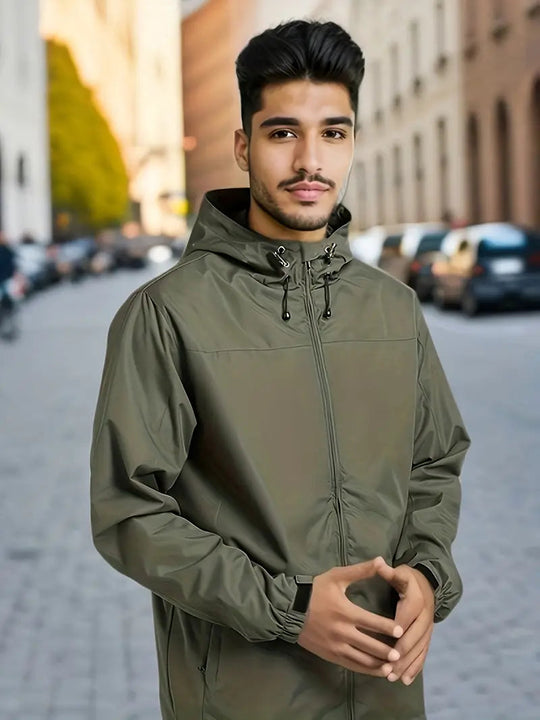 Heren Casual Windbreaker Jacket Waterdicht 6