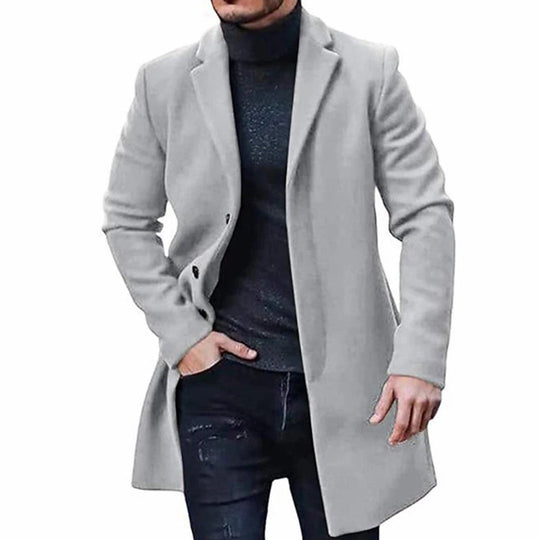 Heren Casual Winterjas Modern 0
