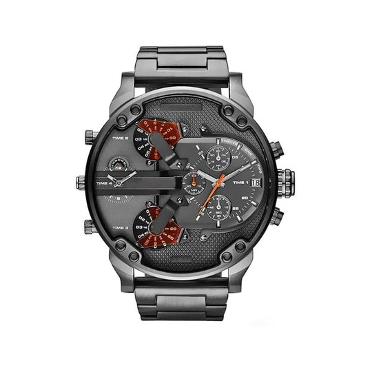 Heren Chronograaf Horloge Met Digitale Wijzerplaat Stijlvol 12