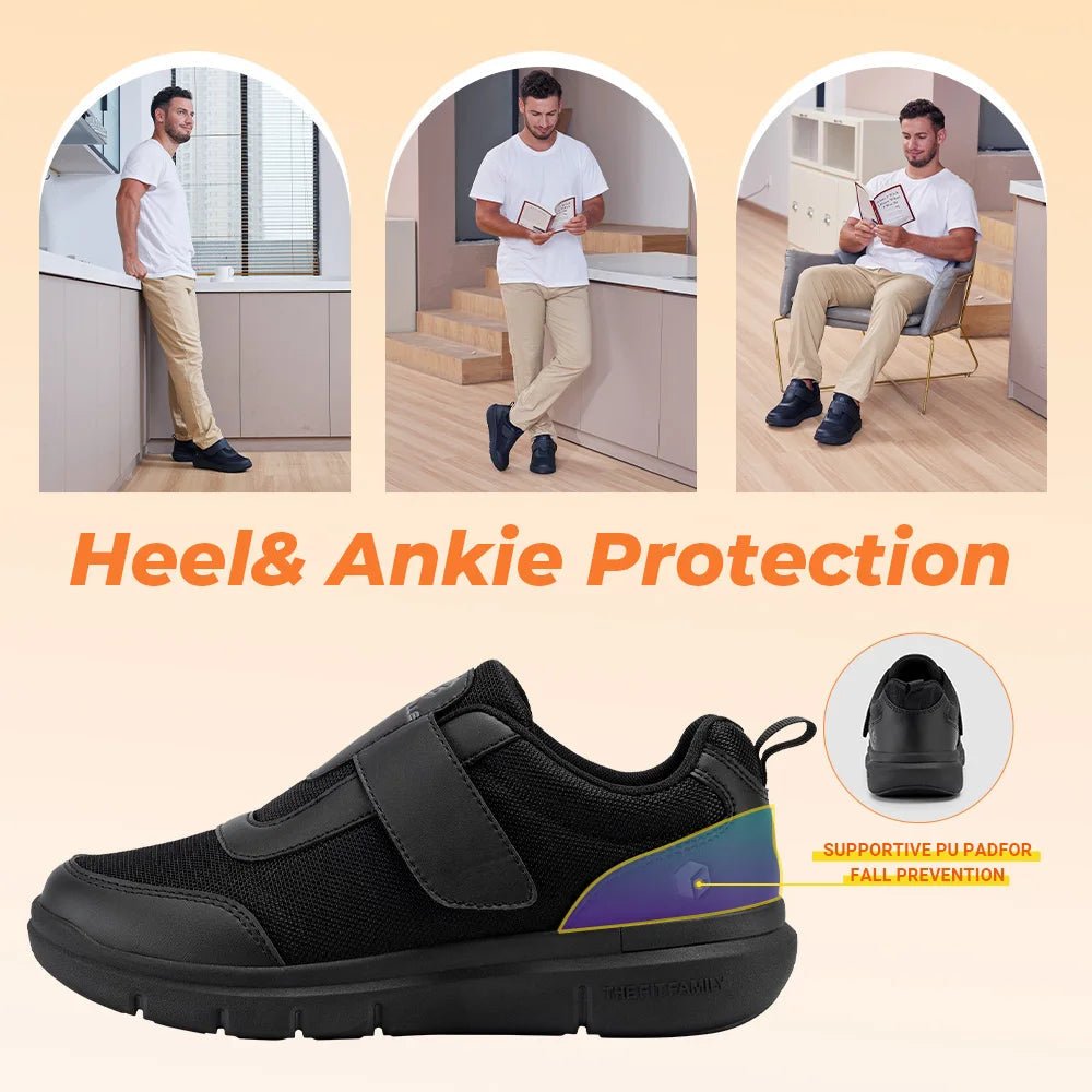 Heren Comfort Schoenen Extra Brede Pasvorm 5