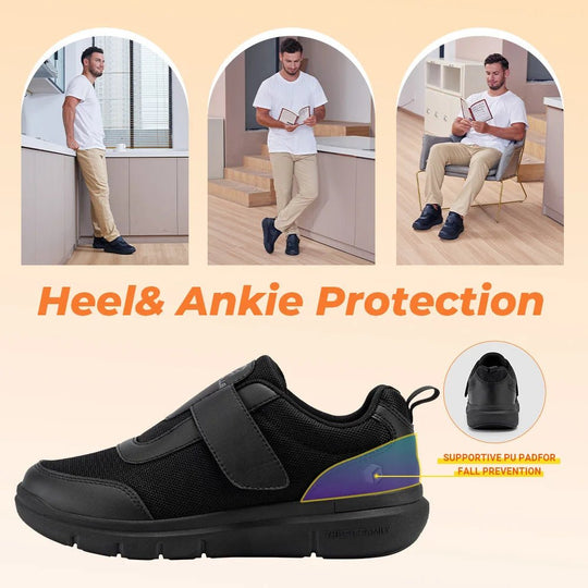 Heren Comfort Schoenen Extra Brede Pasvorm 5