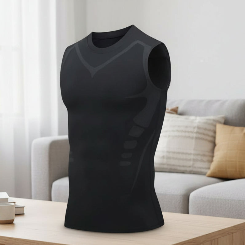 Heren Compressievest voor Rompondersteuning 0