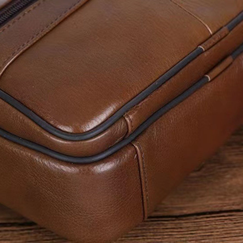 Heren Crossbody Tas Met Verstelbare Riem 6