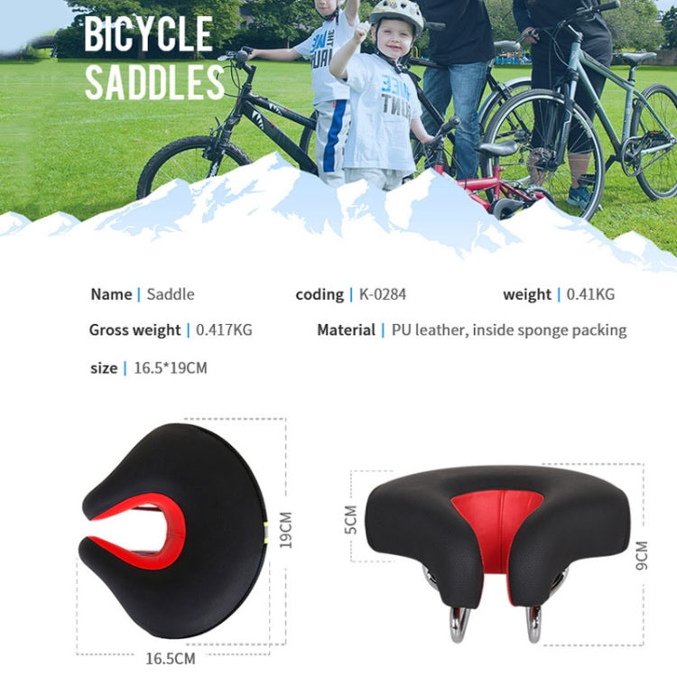 Heren Fietszadel Neusloos Comfortabel voor Mountainbike en Stadsfiets 6