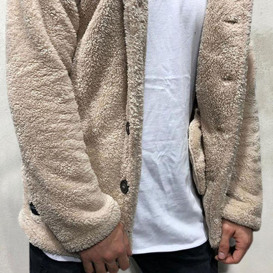 Heren Fleece Jas Casual 3