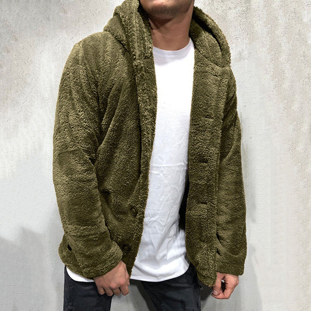 Heren Fleece Jas Casual 7