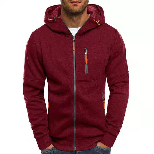 Heren Hoodie Met Cap Fleece Comfortabel Voor Casual Gebruik 14