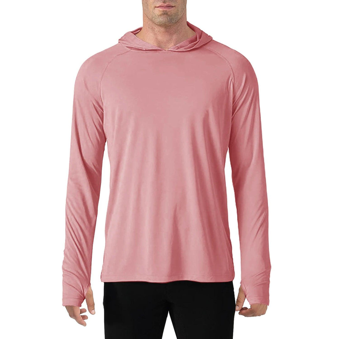 Heren Hoodie T-shirt Lange Mouwen Casual 7